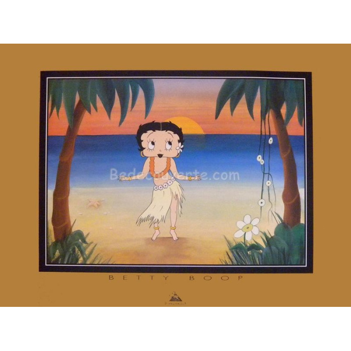 Affiche Fleischer Studios - Betty Boop Bamboo Isle BD
