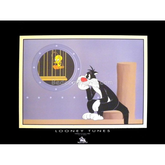 Affiche Friz Freleng - Titi et Grosminet Tweety and Sylvester BD