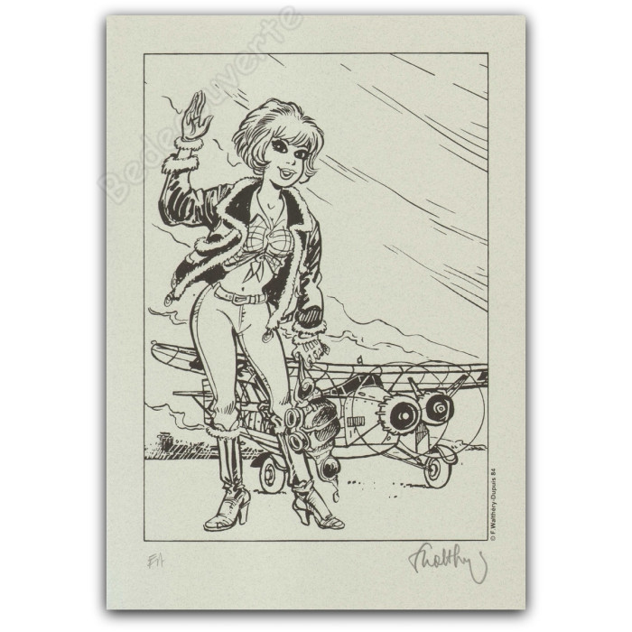 Walthéry - Natacha et l'avion Gris