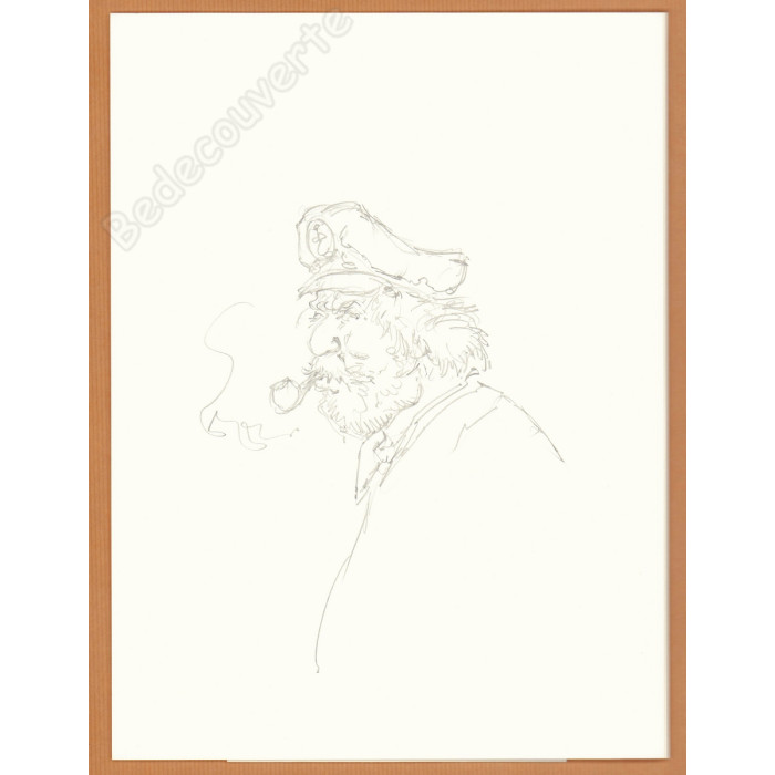 Hermann - Portfolio Il était 7 fois n°33 + Dédicace n°13/77