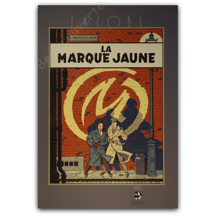 Jacobs - Blake et Mortimer La Marque Jaune Archives Internationales 1987