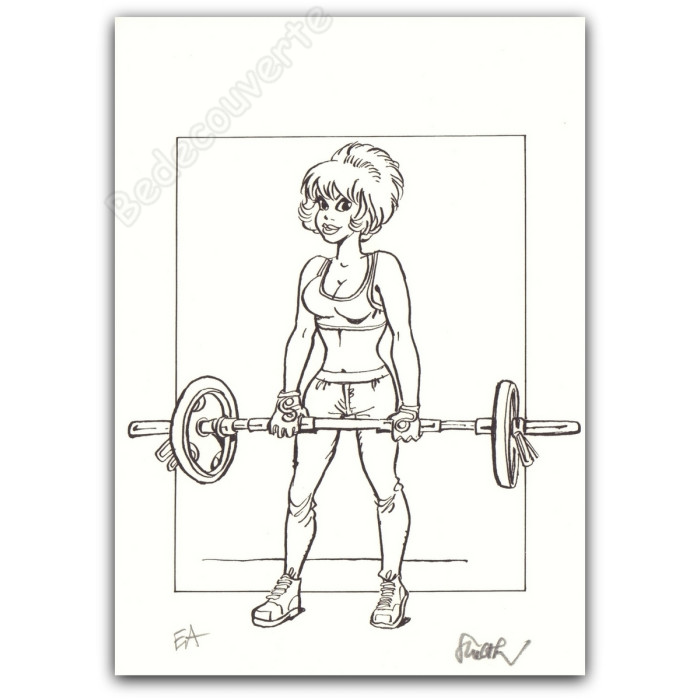 Walthéry - Natacha Musculation NB